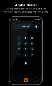 اسکرین شات 6 برنامه Alpha Hybrid Launcher 4D theme