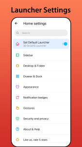 اسکرین شات 8 برنامه 3D Droid16 Launcher