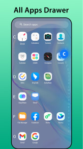 اسکرین شات 7 برنامه 3D Droid16 Launcher