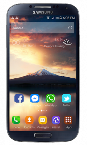 اسکرین شات برنامه Launcher Samsung Galaxy S8 Theme 1