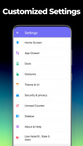 اسکرین شات برنامه Note Launcher - Galaxy Note20 7