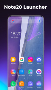 اسکرین شات برنامه Note Launcher - Galaxy Note20 1