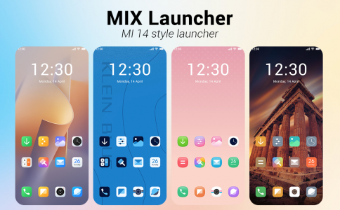 اسکرین شات برنامه MiX Launcher V14 for Redmi, Mi 1