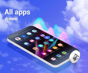 اسکرین شات 1 برنامه 4D Launcher -Lively 4D Launche