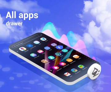 اسکرین شات برنامه 4D Launcher -Lively 4D Launche 1