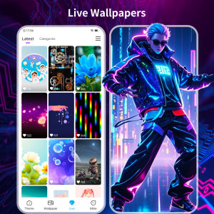 اسکرین شات 4 برنامه Super Nice Launcher