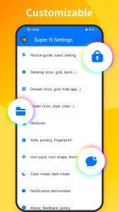 اسکرین شات 7 برنامه Super Nice Launcher