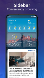 اسکرین شات 7 برنامه Pie Launcher version 2025