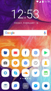 اسکرین شات برنامه Theme for Samsung Galaxy A50 2