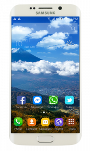 اسکرین شات برنامه Launcher & Theme Galaxy J7 Pro 1