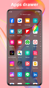 اسکرین شات برنامه Super P Launcher, Theme 3