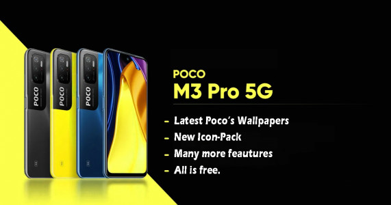 اسکرین شات برنامه Poco M3 Pro Theme, Xiaomi Poco 1