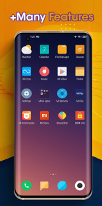 اسکرین شات برنامه Xiaomi mi 11 Launcher, theme for Mi 11 4