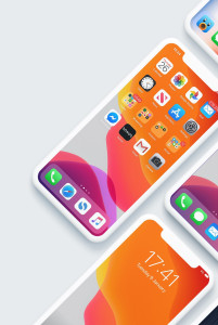 اسکرین شات برنامه IOS 14 Theme, IOS 14 ICON PACK 1