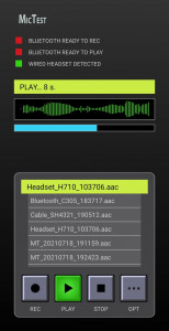 اسکرین شات برنامه Mic Test 2