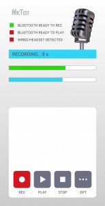 اسکرین شات برنامه Mic Test 4