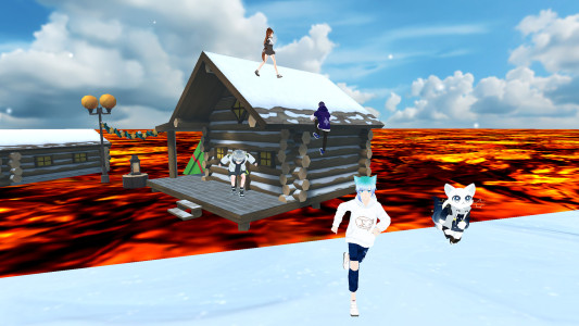 اسکرین شات 2 بازی The floor is lava game parkour