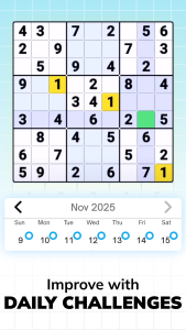 اسکرین شات 7 بازی Sudoku - Classic Brain Puzzle