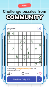 اسکرین شات 1 بازی Sudoku - Classic Brain Puzzle