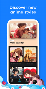 اسکرین شات 3 برنامه Learn to Draw Anime by Steps