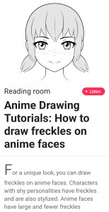 اسکرین شات برنامه Learn to Draw Anime by Steps 2