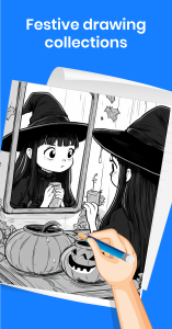 اسکرین شات 2 برنامه Learn to Draw Anime by Steps