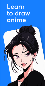 اسکرین شات 1 برنامه Learn to Draw Anime by Steps