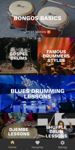 اسکرین شات برنامه Learn Drums App 2