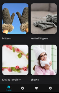 اسکرین شات 2 برنامه Learn Knitting and Crocheting