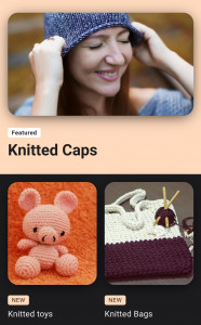 اسکرین شات 4 برنامه Learn Knitting and Crocheting