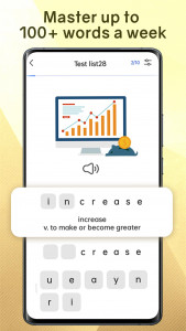 اسکرین شات 6 برنامه Learn English Word, Flash Card