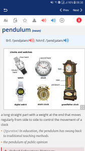 اسکرین شات برنامه English Learner's Dictionary 3