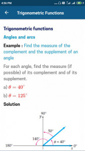 اسکرین شات برنامه Trigonometry Mathematics 5