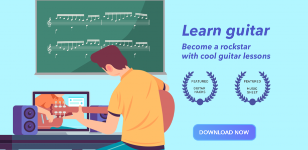 اسکرین شات 1 برنامه Learn guitar chords