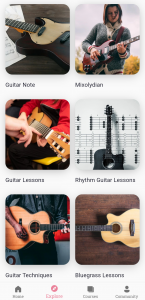 اسکرین شات 6 برنامه Learn guitar chords
