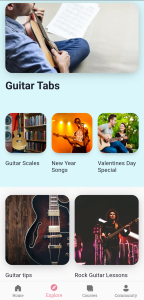 اسکرین شات 8 برنامه Learn guitar chords