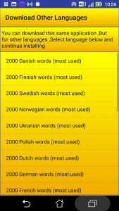 اسکرین شات برنامه 2000 Russian Words (most used) 6