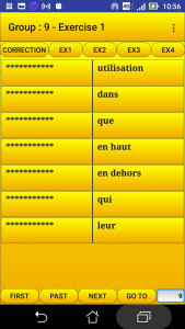 اسکرین شات 3 برنامه 2000 Russian Words (most used)