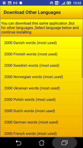 اسکرین شات برنامه 2000 Turkish Words (most used) 6