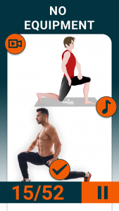اسکرین شات برنامه Leg Workouts,Exercises for Men 3