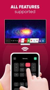 اسکرین شات برنامه LG Smart TV Remote plus ThinQ 1
