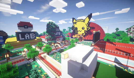 اسکرین شات 1 برنامه Pokecraft Mod for Minecraft PE