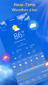 اسکرین شات برنامه Local Weather：Weather Forecast 1