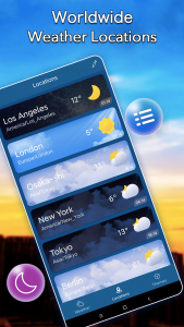 اسکرین شات برنامه Local Weather Forecast& Widget 2