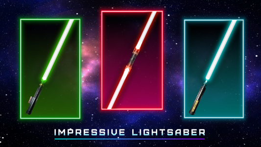 اسکرین شات بازی Lightsaber Simulator & Gun 1