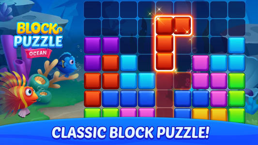 اسکرین شات 1 بازی Block Puzzle Ocean
