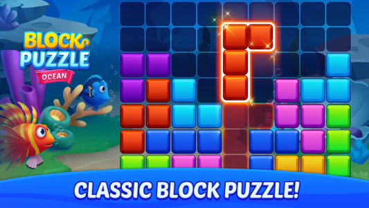 اسکرین شات بازی Block Puzzle Ocean 1