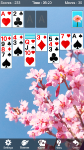 اسکرین شات بازی Solitaire 3