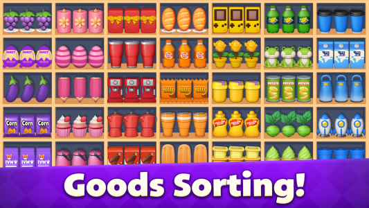 اسکرین شات 6 بازی Goods Story: Sort Puzzle