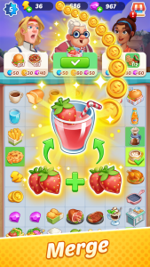 اسکرین شات 1 بازی Gossip Street: Merge & Story